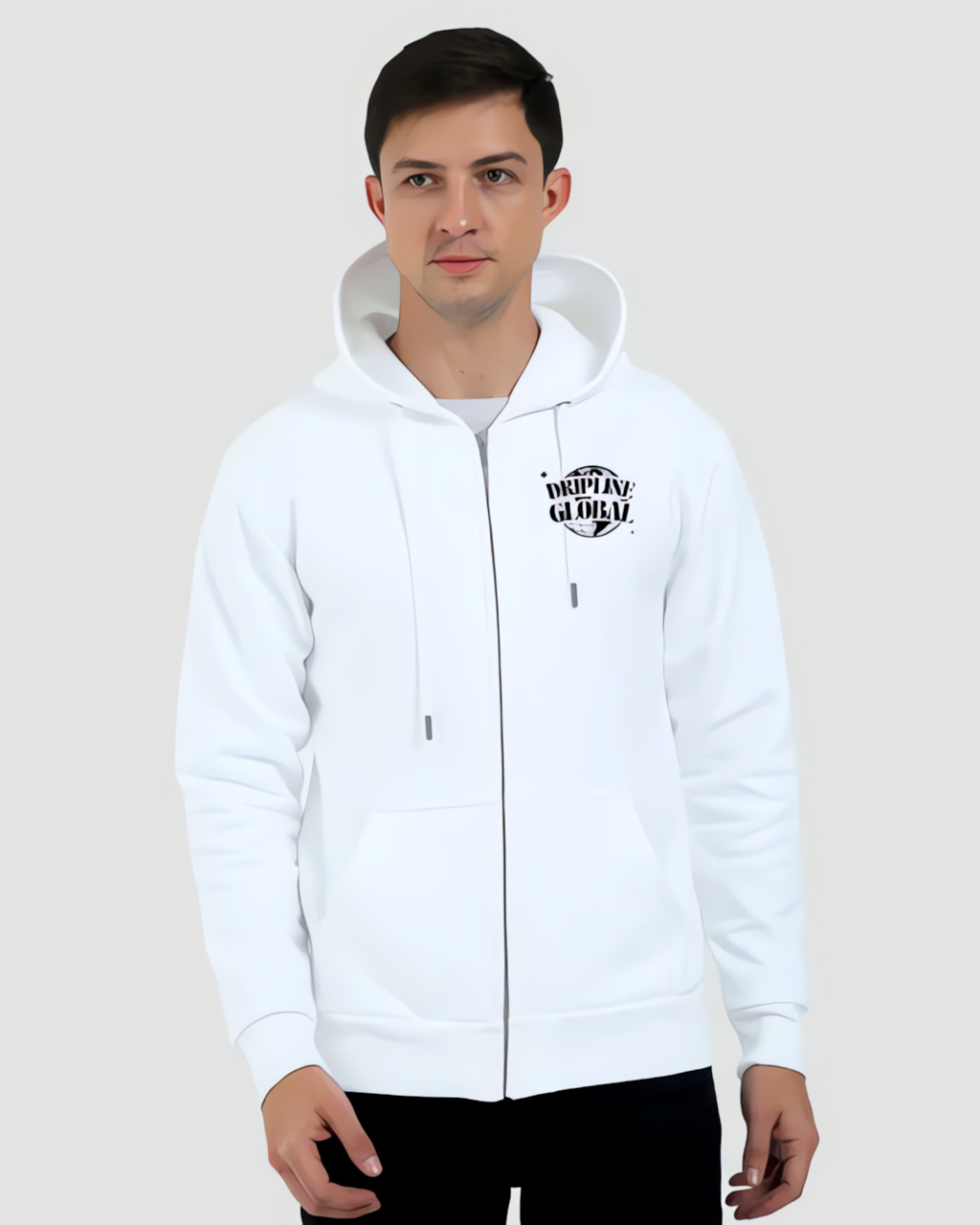 Roaring Vision Unisex Zip Hoodie